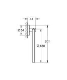 Wieszak Na Ręcznik Start Matte Black 411742430 Grohe