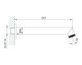 Wylewka Wannowa Ori Nikiel Szczotkowany 080160N Emporia