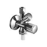 Zawór Kombinowany Kątowy 1/2x3/8x3/4 Comfort Chrom 035450699 Schell
