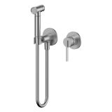 Zestaw Bidetta Ścienna Ori Nikiel Szczotkowany 08021N Emporia