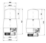 Zestaw Termostatyczny Zintegrowany Unico All In One Prawy Chrom AUGS0202CFK/P(PEX) Varioterm
