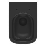 mini: Zestaw Miska WC CleanOn Z Deską Larga Antracytowy S701-611 Cersanit (3)