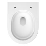 mini: Zestaw Miska WC Tornado Z Deską Intro Biały S4038-001 Cersanit (4)
