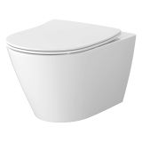 mini: Zestaw Miska WC Vortex Z Deską City Biały S4004-137 Cersanit (1)