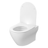 Zestaw Miska WC Vortex Z Deską Larga Biały S4026-009 Cersanit