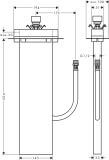 Zestaw Podtynkowy Sbox 13560180 Hansgrohe