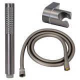 Zestaw Prysznicowy 1-Funkcyjny Punktowy Ultimate Gun Metal ANUL141421 Avapax