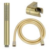 Zestaw Prysznicowy 1-Funkcyjny Punktowy Ultimate Złoty Szczotkowany ANUL141221 Avapax