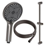 Zestaw Prysznicowy 3-Funkcyjny Z Drążkiem Ultimate Gun Metal ANUL151431 Avapax