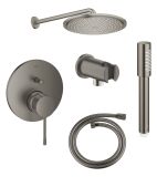 Zestaw Prysznicowy Essence Brushed Hard Graphite 24167AL1+26066AL0+28362A01+26866AL0+26658AL0 Grohe