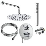 Zestaw Prysznicowy Podtynkowy Dwufunkcyjny Ultimate Chrom ANUL121121 Avapax