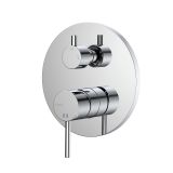 Zestaw Prysznicowy Podtynkowy Dwufunkcyjny Ultimate Chrom ANUL121121 Avapax