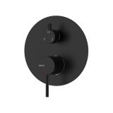 Zestaw Prysznicowy Podtynkowy Trzyfunkcyjny Ultimate Czarny ANUL131321 Avapax