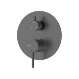 Zestaw Prysznicowy Podtynkowy Trzyfunkcyjny Ultimate Gun Metal ANUL131421 Avapax