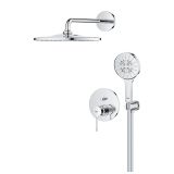 Zestaw Prysznicowy Podtynkowy Z Deszczownicą Rainshower Mono 310 Essence Chrom 25287000 Grohe
