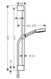 Zestaw Prysznicowy Pulsify Select 24160000 Hansgrohe
