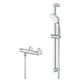 Zestaw prysznicowy z Baterią Termostatyczną Precision Flow FastFixation Chrom 34841000 Grohe