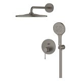 Zestaw Prysznicowy Z Deszczownicą Rainshower Mono 311 Essence Brushed Hard Graphite 25287AL0 Grohe