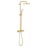 mini: Zestaw Prysznicowy Z Termostatem Tempesta 250 Brushed Cool Sunrise 26670GN1 Grohe (1)
