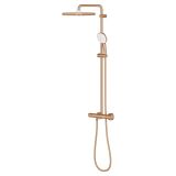 mini: Zestaw Prysznicowy Z Termostatem Tempesta 250 Cube Brushed Warm Sunset 26689DL1 Grohe (4)
