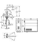 Zestaw Startowy Z Wylewką W Kształcie L Blue Home 31454KS1 Grohe