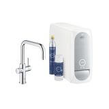 Zestaw Startowy Z Wylewką W Kształcie U Grohe Blue Home 31456001 Grohe