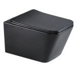 Zestaw WC Tavi Square 1750152BMSQ 51,5X36X35 Black Matt Bevisa