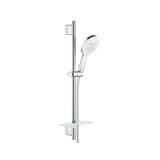 Zestaw Z Drążkiem Prysznicowym, 3 Strumienie Rainshower SmartActive 130 Moon White 26576LS0 Grohe