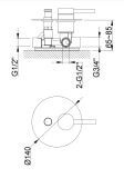 Zestaw Prysznicowy AXEL QW210AR40 Kohlman