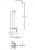 Zestaw Prysznicowy AXEL GOLD QW277AGD Kohlman