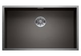 Zlewozmywak Stalowy Zerox 700-U Dark Steel 526244 Blanco