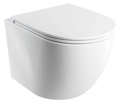 Miska toaletowa Wisząca Ottawa Silent Power z deską wolnoopadającą OTTAWASPMWBP Omnires