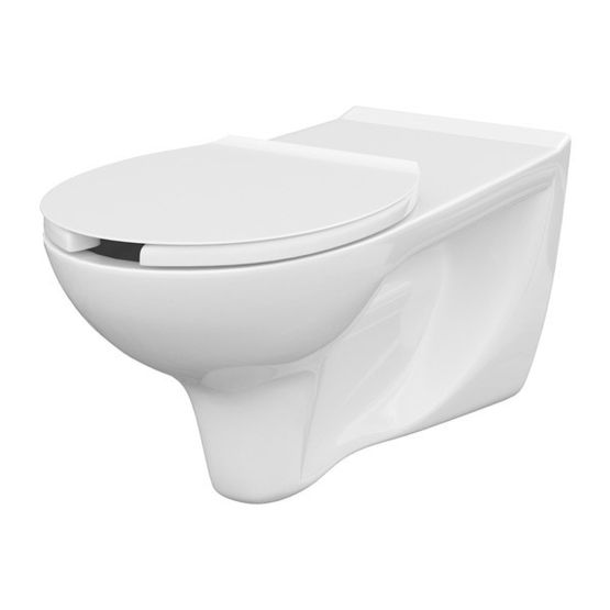 Miska WC Dla Osób Starszych I Z Ograniczoną Zdolnością Ruchową Etiuda Biały K670-002 Cersanit