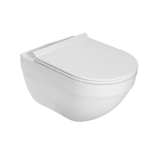 Miska WC Podwieszana Rimles Z Deską Wolnoopadającą Slim Hebe Pack A34H138000 Roca