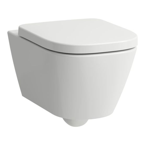 Miska WC Podwieszana Silent Flush 540x360 mm Meda Biały H8201100000001 Laufen