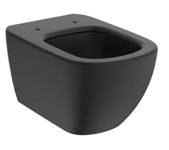 Miska WC Wisząca Aquablade Tesi Czarny Mat 53,5x36,5 T0079V3 Ideal Standard