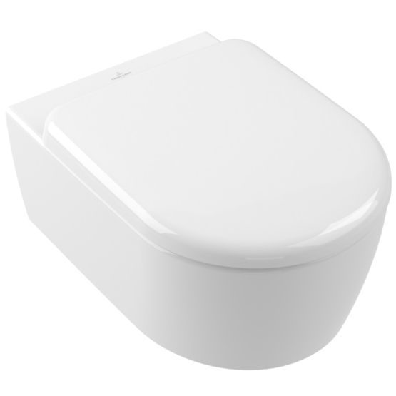 Miska WC Wisząca Bezrantowa Skyla CombiPack 53x37 Z Deską 5656CL01 Villeroy&Boch