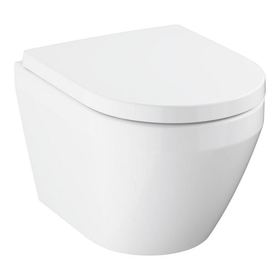 Miska WC Z Deską WC Wolnoopającą Euro 2.0 Biel Alpejska 102509SH00 Grohe