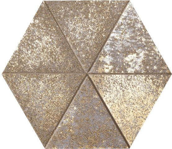 Mozaika Ścienna Sheen Gold 22,1x19,2 gr. 10mm Tubądzin Zień