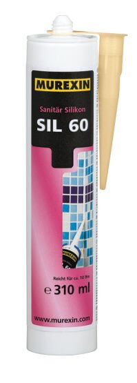 Silikon Sanitarny SIL 60 Premium Cementowy 310 Ml Murexin