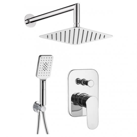 Zestaw Prysznicowy Podtynkowy Alpinia NAC 09LP Chrom Deante