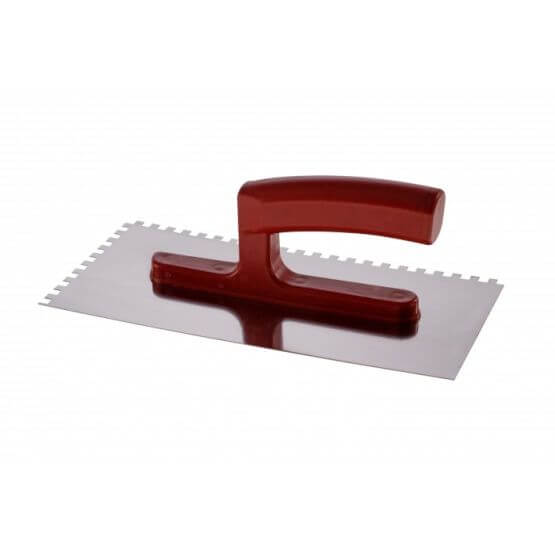 Nierdzewna Paca Do Gipsu 270 mm Uchwyt Tworzywo Ząb 6x6 mm Goldmurit