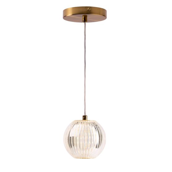Lampa Wisząca Diamo Pendant Gold CCT 136103