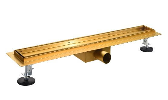 Odpływ Liniowy Mare Drain 1150470GB 70 Brushed Gold Bevisa