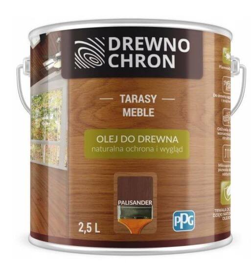 Olej Do Drewna Palisander 2,5L Drewnochron