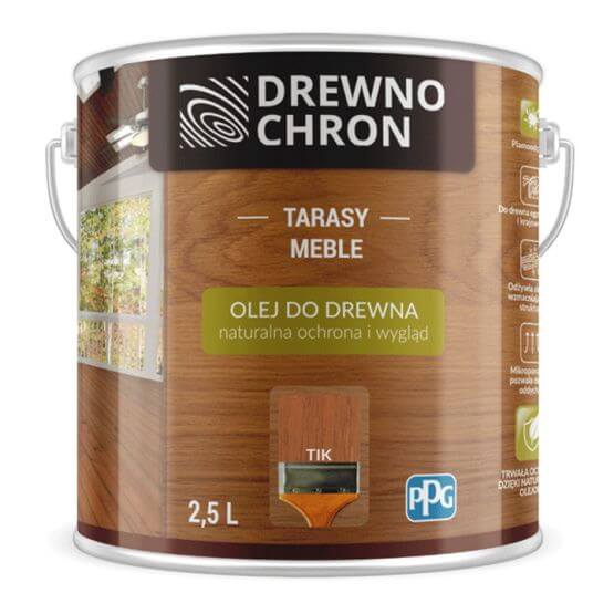 Olej Do Drewna Tik 2,5L Drewnochron