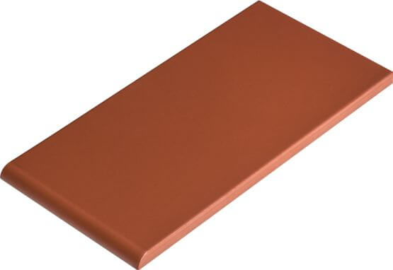 Parapet Gładki Rot Czerwony 14,8x30 Cerrad