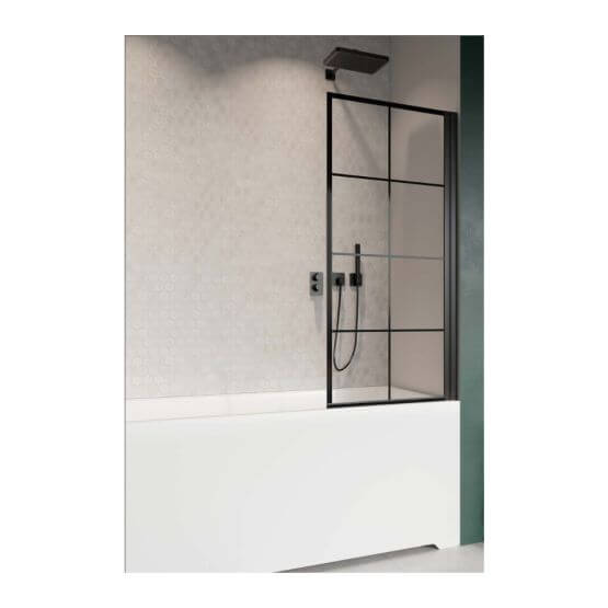 Parawan Nes PNJ 90 Czarny Prawy Factory Nes 10011090-54-55R Radaway