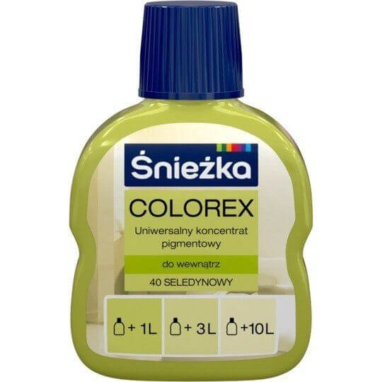 Pigment Colorex 40 Seledynowy 100ml Śnieżka