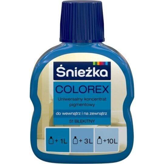 Pigment Colorex 51 Błękitny 100ml Śnieżka